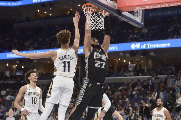 Memphis grizzlies new orleans pelicans 2025